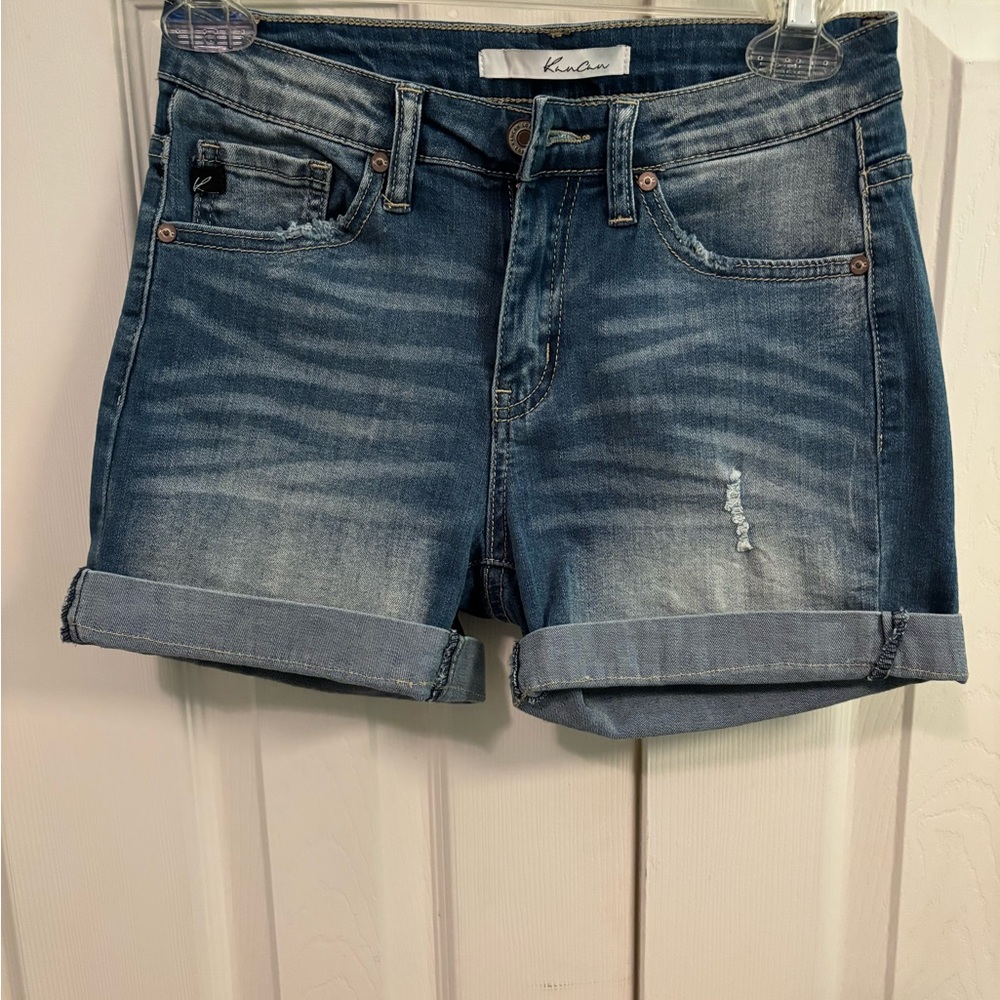 Kancan Dark Wash Jean Short in size Small